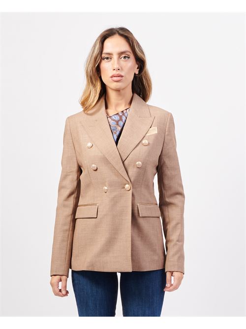 Veste croisée Yes Zee en viscose mélangée YES ZEE | G029-K9000226